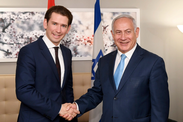 Kurz und Netanjahu