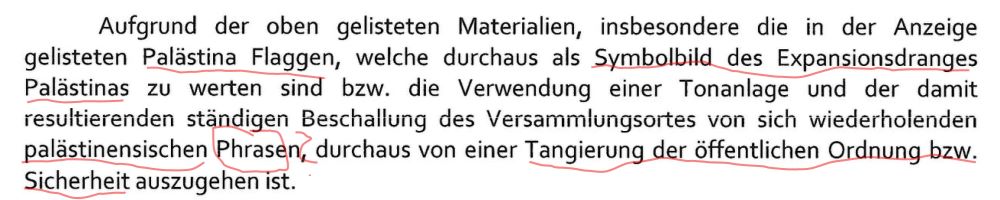 "Palästinaflaggen Symbol des Expansionsdrangs"