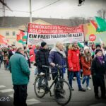 Demo der Palästinasolidarität am 2.3.24 in Wien