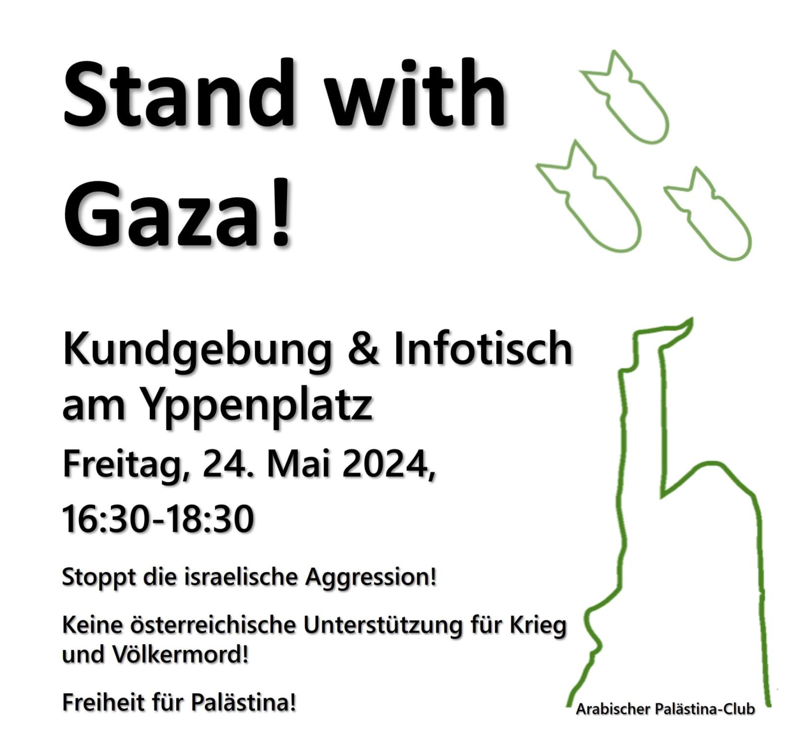 Wien: Stand with Gaza